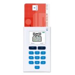 TAN-Generator Digipass 882 von OneSpan mit eingesteckter Sparkassen-Bankkarte